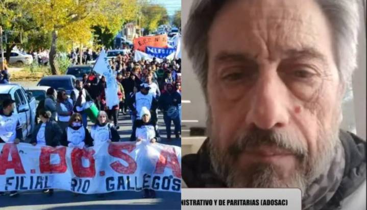 Continúa el paro de ADOSAC: Miguel Del Plá reafirmó la responsabilidad del Gobierno