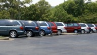 Family Exiting Church Unable To Find Minivan In Sea Of Identical Minivans