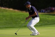 In rematch vs. 'Fleetwood Mac,' US Ryder Cup pairing of English and Morikawa gets the same result
