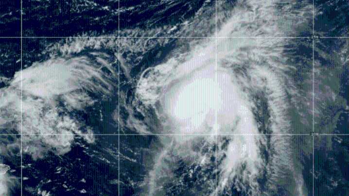 Humberto becomes a hurricane; chances of second system increase