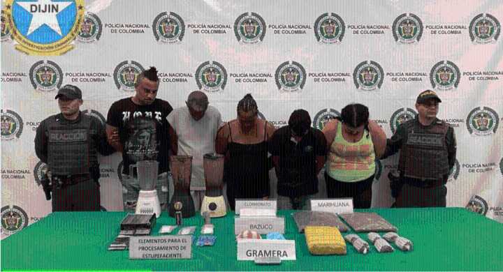 Golpe a los Conquistadores de la Sierra: cinco capturados en Santa Marta por tráfico de droga Tres de los detenidos tienen antecedentes judiciales por otros delitos, según el reporte de las autoridade