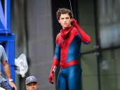 Tom Holland was injured after a stunt gone wrong on the set of 'Spider