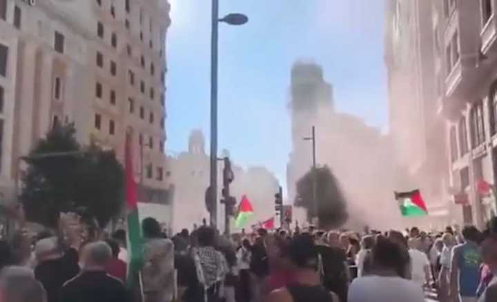 Cancelan última etapa de La Vuelta ciclista en Madrid por protesta propalestina