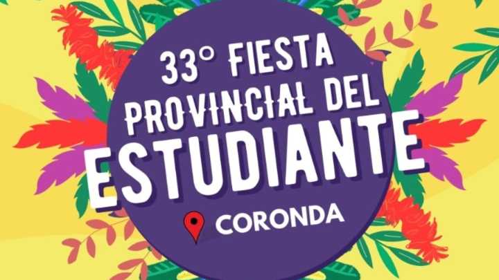 Fiesta del Estudiante en Coronda: el evento se adelanta al viernes 19 de septiembre