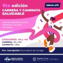 Carrera y caminata saludable por la lucha contra el Cáncer de Mama
