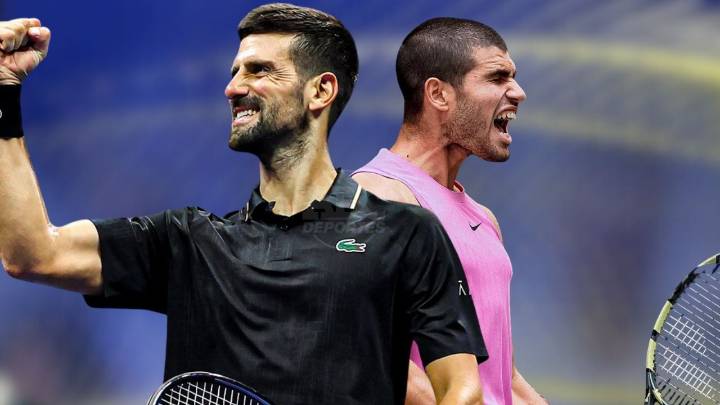 Alcaraz vs. Djokovic en Semifinales del US Open 2025: hora, rivalidad y pelea por el número 1