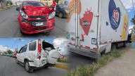 Encontronazo en el Juventud y Juan Escutia; sin lesionados