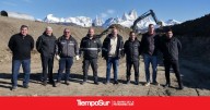 Sur de El Chaltén Vialidad Provincial comenzó la obra de remediación sobre la Ruta Provincial 41
