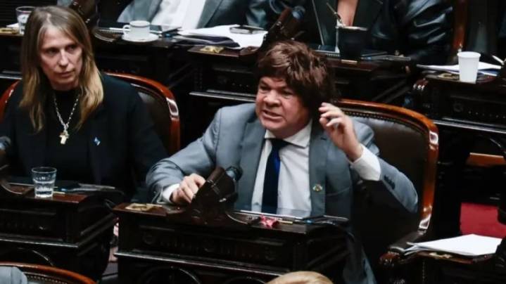 Aldo Leiva tras usar una peluca contra Milei: “En el Senado será como le pasó a River anoche: derrota”