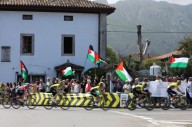 Cycling-Israel Premier team take name off kit after pro-Palestinian protests disrupt Vuelta