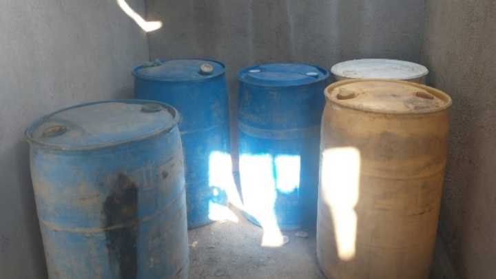 Aseguran Más de Mil 600 Litros de Hidrocarburo tras Cateo en Baja California
