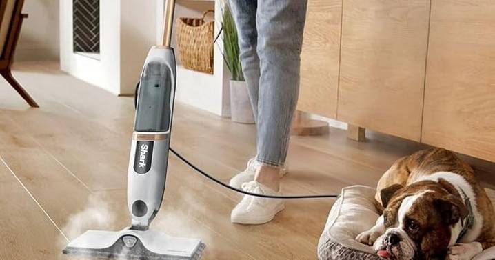 Shark steam mop leaves users 'amazed at how clean their floors look'