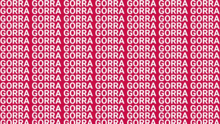 Solo una auténtica vista de águila puede encontrar la palabra "GARRA" en menos de 7 segundos