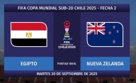 Calendario del Mundial Sub 20: Egipto y Nueva Zelanda buscan su primera victoria