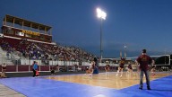 Volleyball under the lights, Walsh Jesuit vs. Brunswick game photos