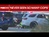 Shooting, high-speed chase, and police manhunt outside Metro Detroit