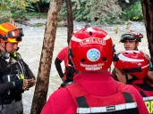 Un hombre fallecido y una mujer desaparecida dejan lluvias al sur de Monterrey