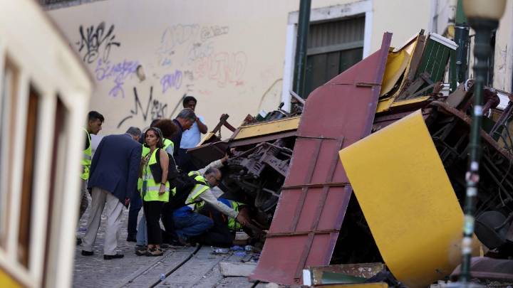 El funicular de Lisboa se revisó sin hallar fallos horas antes del siniestro