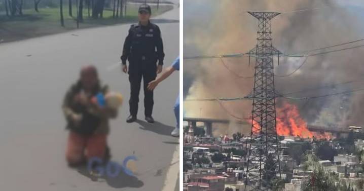 Abuelita conmueve al proteger con su cuerpo a su nieta de 2 años durante explosión en México