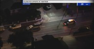 LA County deputies in pursuit of a stolen SUV in Whittier