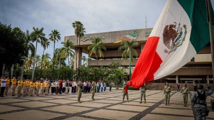 Gobierno de Sinaloa conmemora el 204 aniversario de la consumación de la Independencia de México