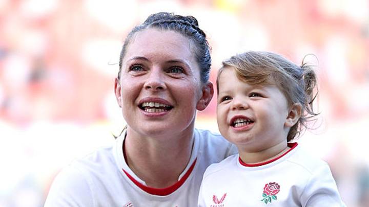 Women's Rugby World Cup final: England's Abbie Ward prepared for 'emotional' game with young daughter watching on