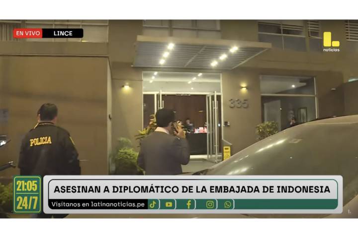 Embajada de Indonesia: lamentan asesinato de trabajador diplomático en Lince