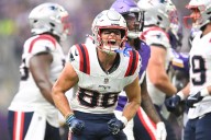 What is Patriots rookie Efton Chism III working on behind the scenes?