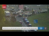 McCaysville officer injured in line of duty escorted home