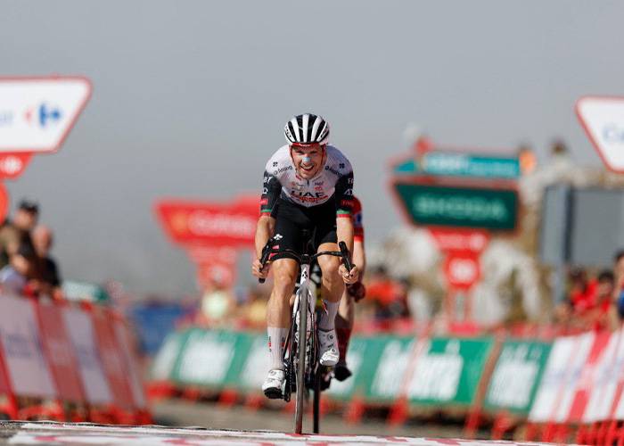 Joao Almeida, ganador de la 13ª etapa de la Vuelta a España