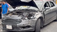 Conductora realiza retorno indebido y causa accidente vial en colonia Centenario
