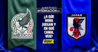 ¿Dónde ver México vs. Japón y en qué canales por partido amistoso?
