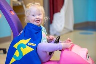 A 3-year old who beat Leukemia made a Disney wish; Heritage Insurance delivered