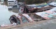 Destrozos en Neza y Los Reyes tras lluvias: casas inundadas, hospital colapsado y vehículos aplastados