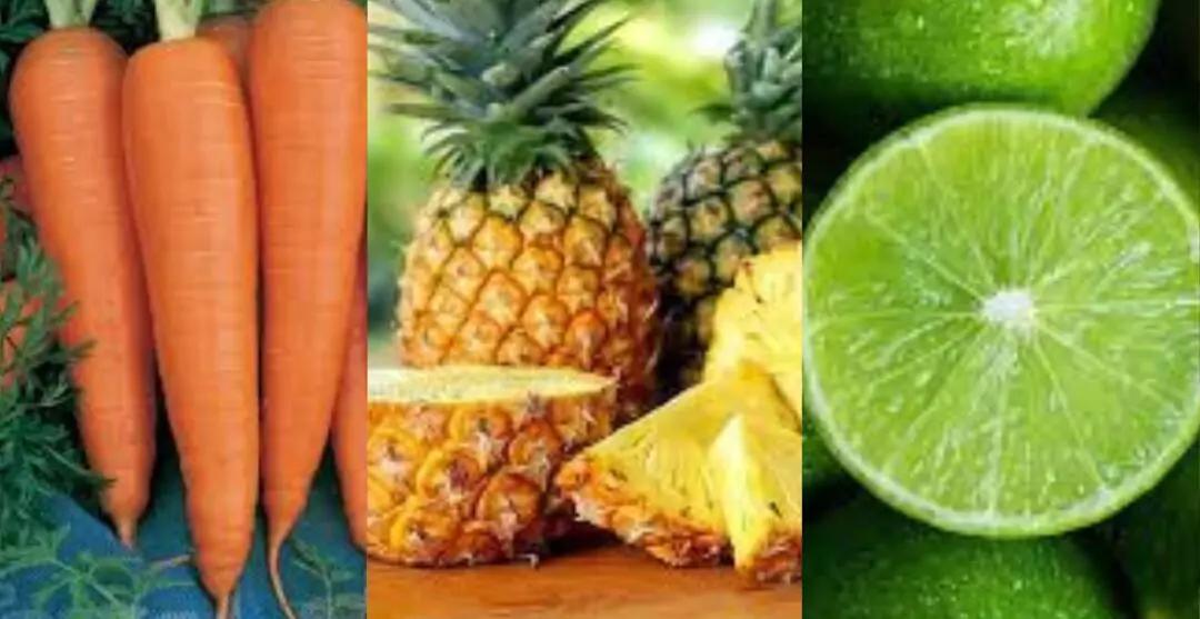 Infusión de zanahoria, piña y limón: el remedio natural que gana terreno contra la hinchazón abdominal y los problemas renales