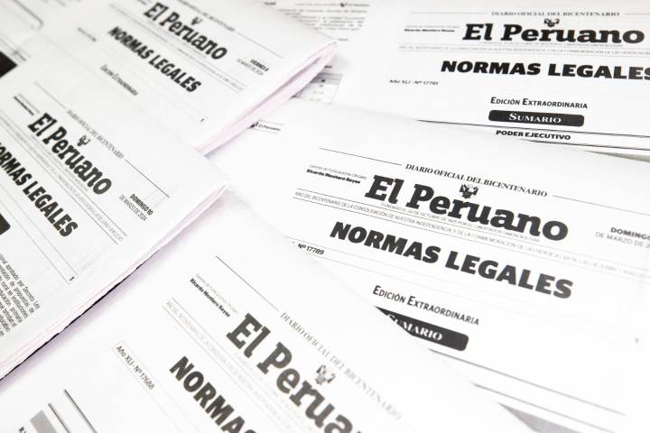 Estas son las normas legales más importantes del lunes 1 de setiembre del 2025