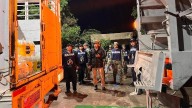 Evacuaron a familias en Mulegé por remanentes de Lorena, ya volvieron a casa