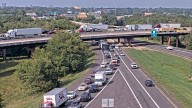 Traffic at near standstill due to multi-vehicle accident on I