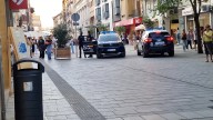 Una pareja detenida en el centro de Huesca por presuntos robos y agresión a un comerciante