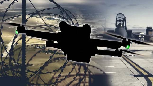 Mystery deepens over drone swarms spotted above RAF bases in the UK