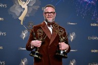 'The Studio's Seth Rogen Emmys Interview On Sal Saperstein