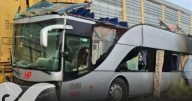Detienen en Michoacán al chofer de autobús embestido por tren
