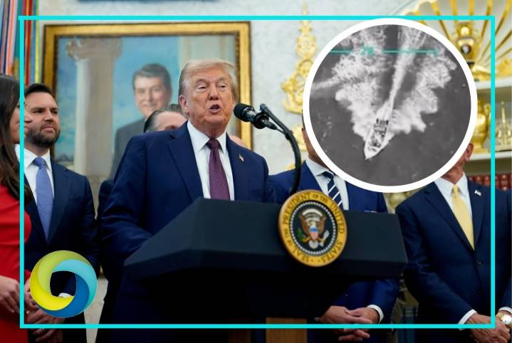 Anuncia Trump “ataque letal” a narcobarco venezolano