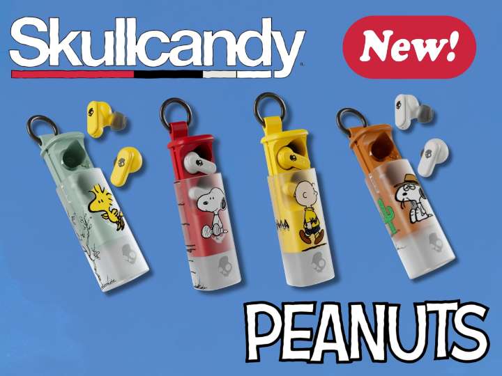Skullcandy's new Peanuts collection has Snoopy headphones you'll want to snag fast