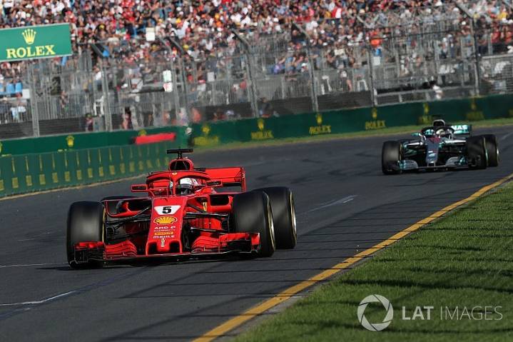 Ferrari not yet "a true match" for Mercedes, says Vettel