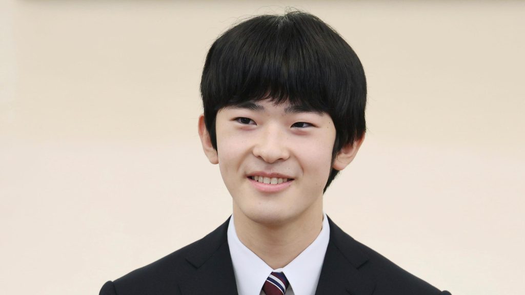 Japan’s Prince Hisahito is first male royal to reach adulthood in 40 years