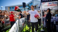 The Latest: Conservative activist Charlie Kirk is shot and killed while speaking at a Utah college