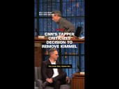 CNN's Jake Tapper calls Kimmel removal an 'infringement by the government on free speech'