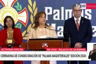 Presidenta Boluarte ratifica compromiso del Gobierno con los maestros y la educación