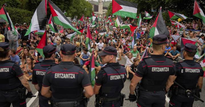 Protestas contra Israel convierten la Vuelta a España en un campo diplomático